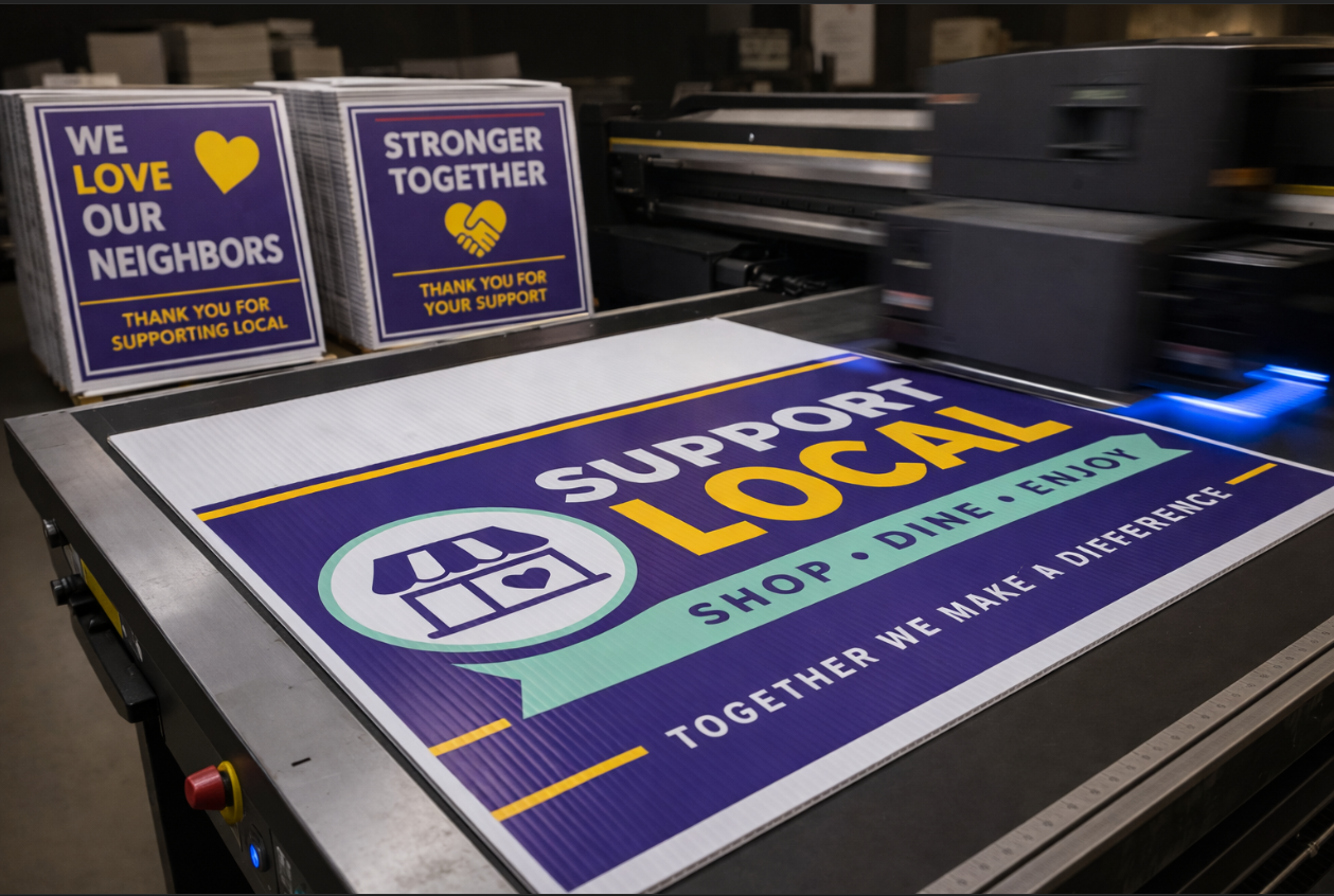 Fast Custom Yard Sign Printing and How Turnaround Times Really Work