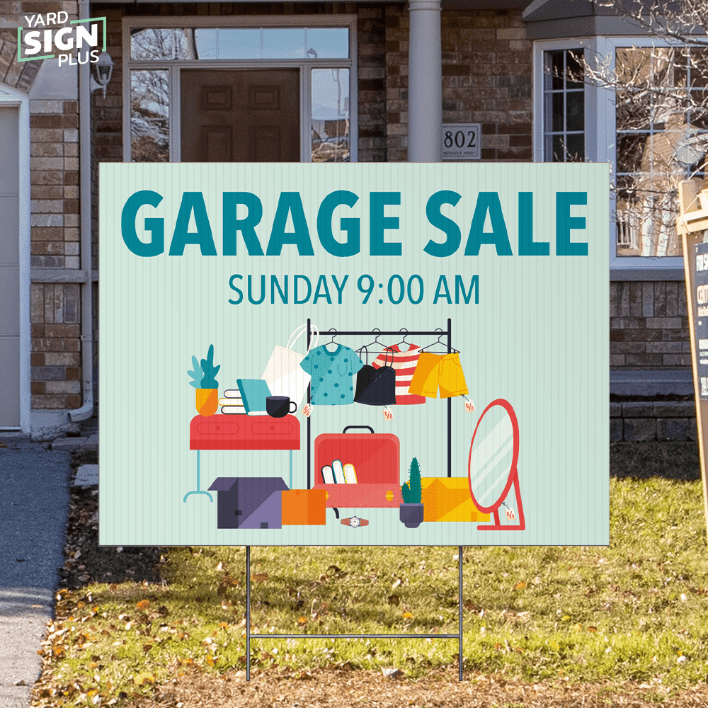 6 Tips for What to Put on a Yard Sale Sign