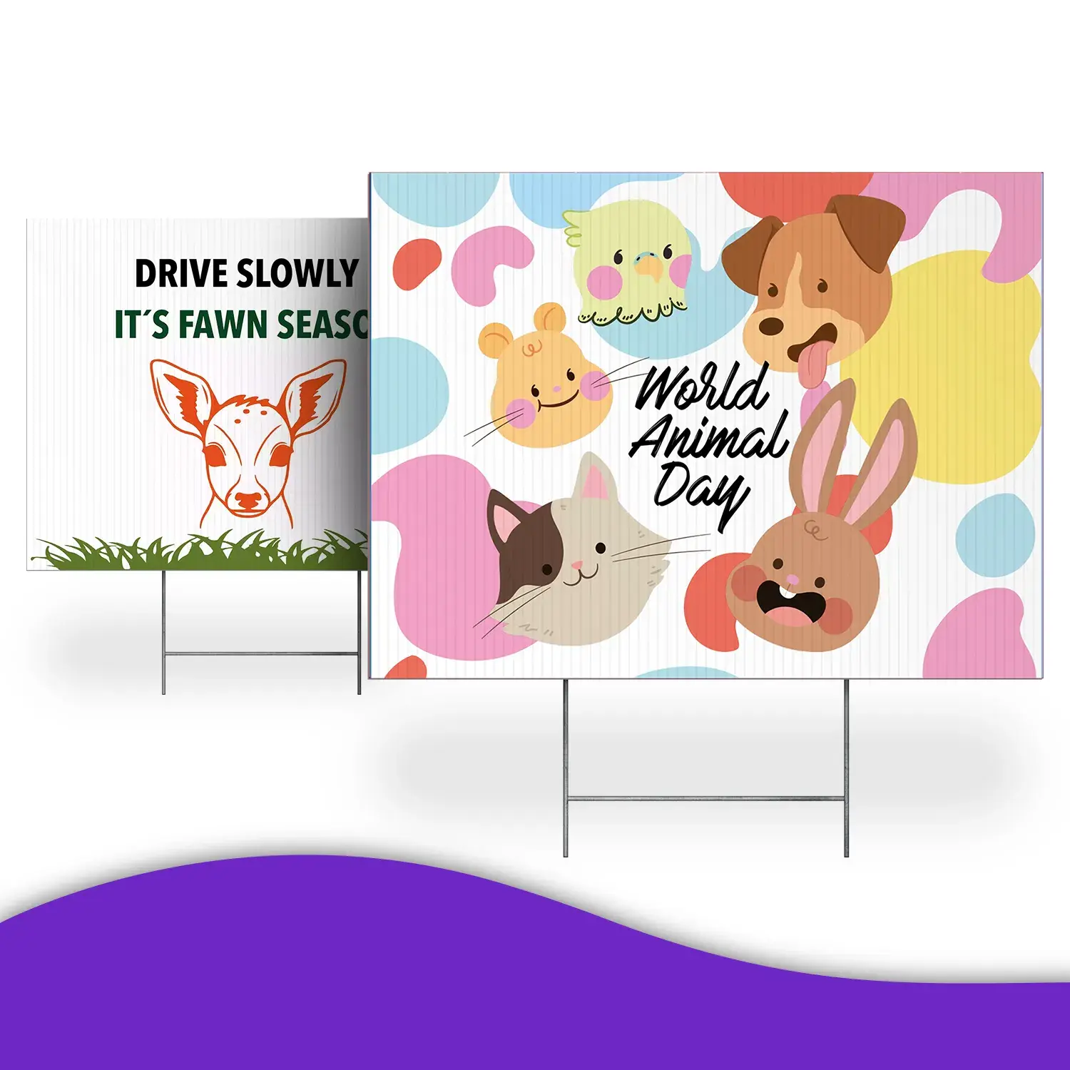 Custom Outdoor Yard Signs Multiple Sizes Real Home