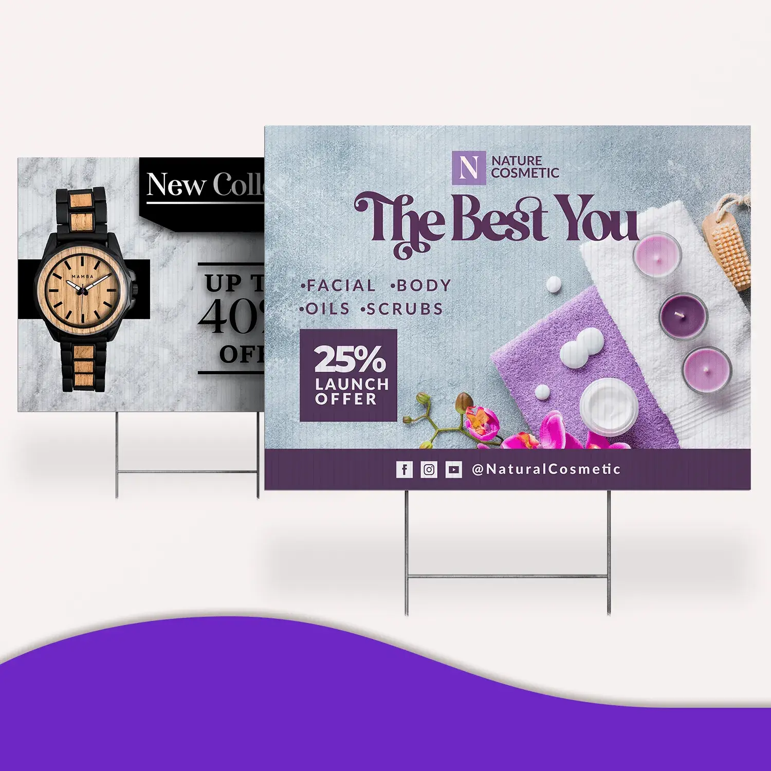 Custom Outdoor Yard Signs Multiple Sizes Real Home