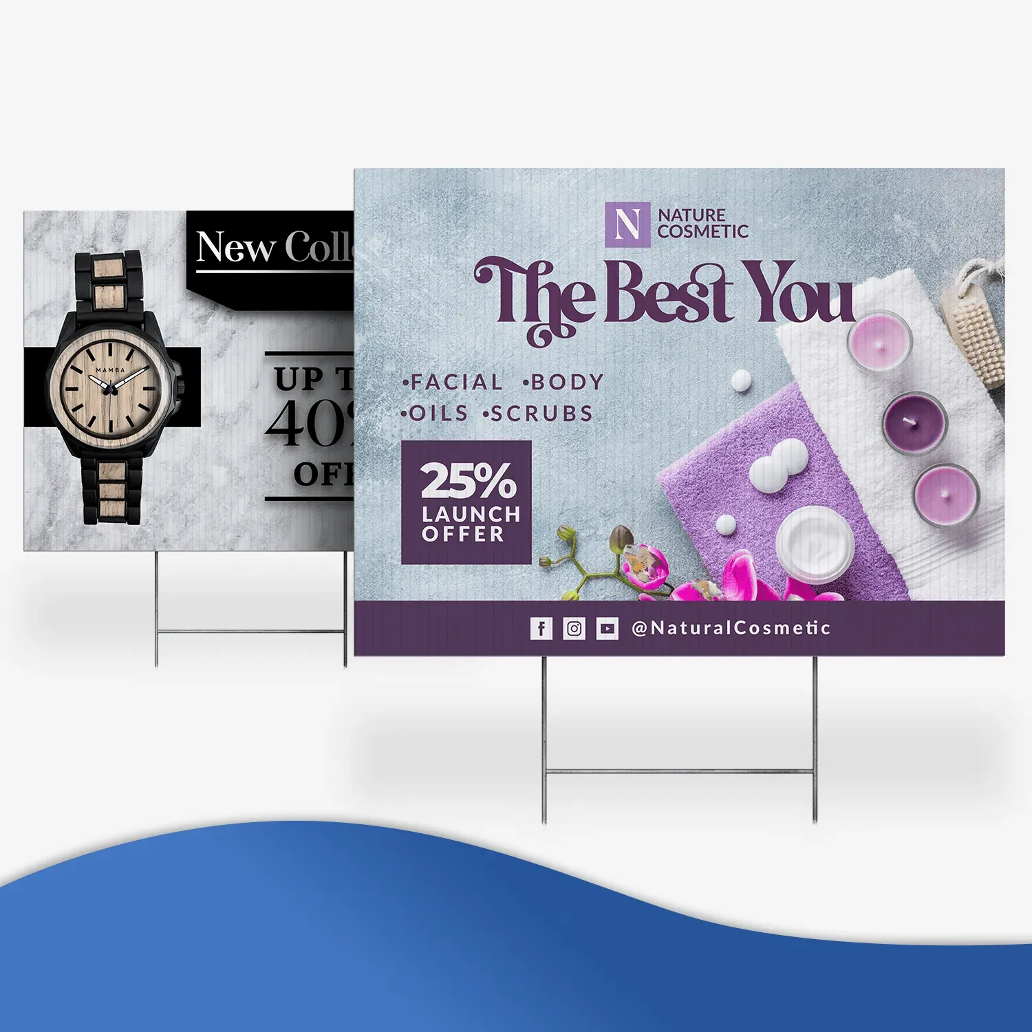 Custom Outdoor Yard Signs Multiple Sizes Real Home