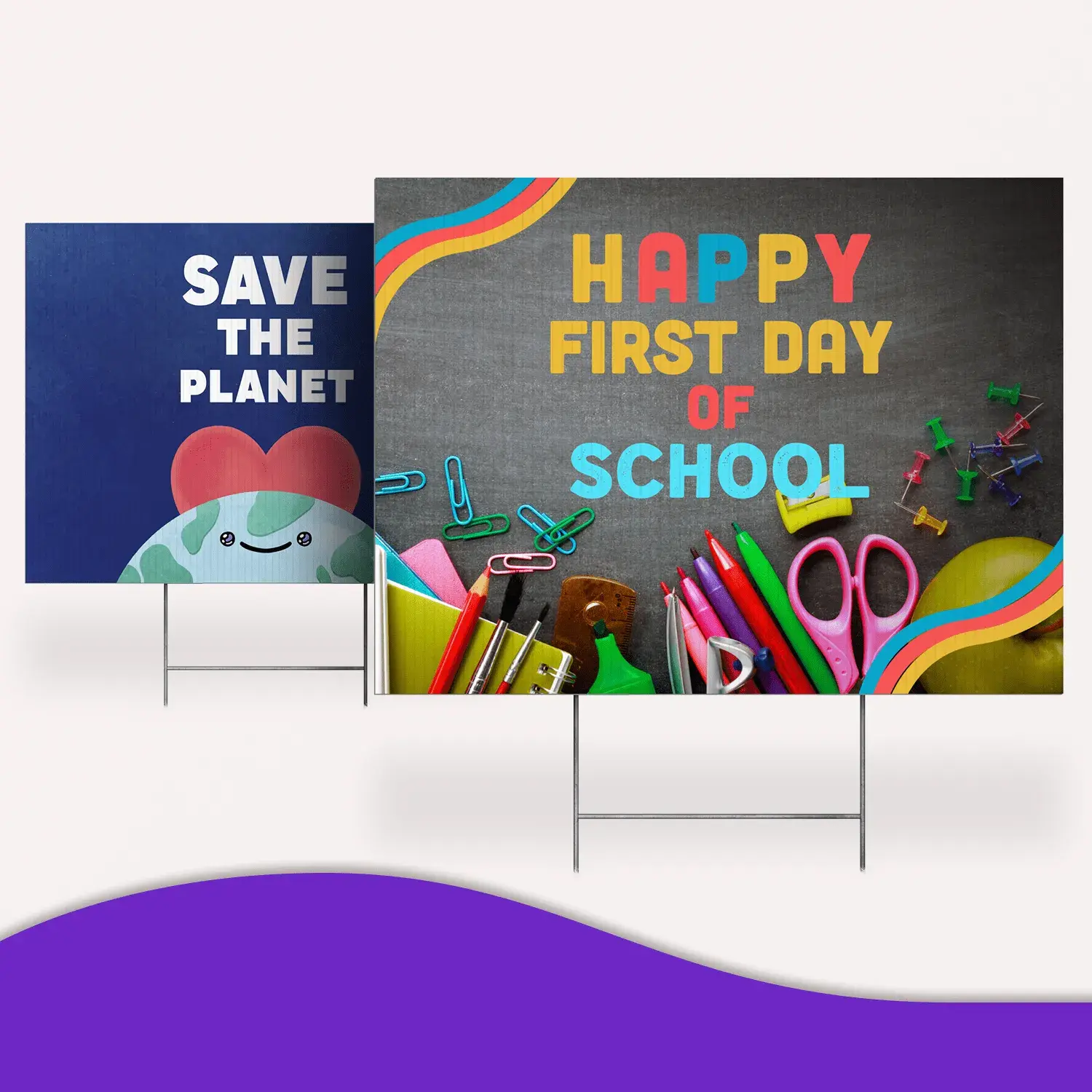 Custom Outdoor Yard Signs Multiple Sizes Real Home