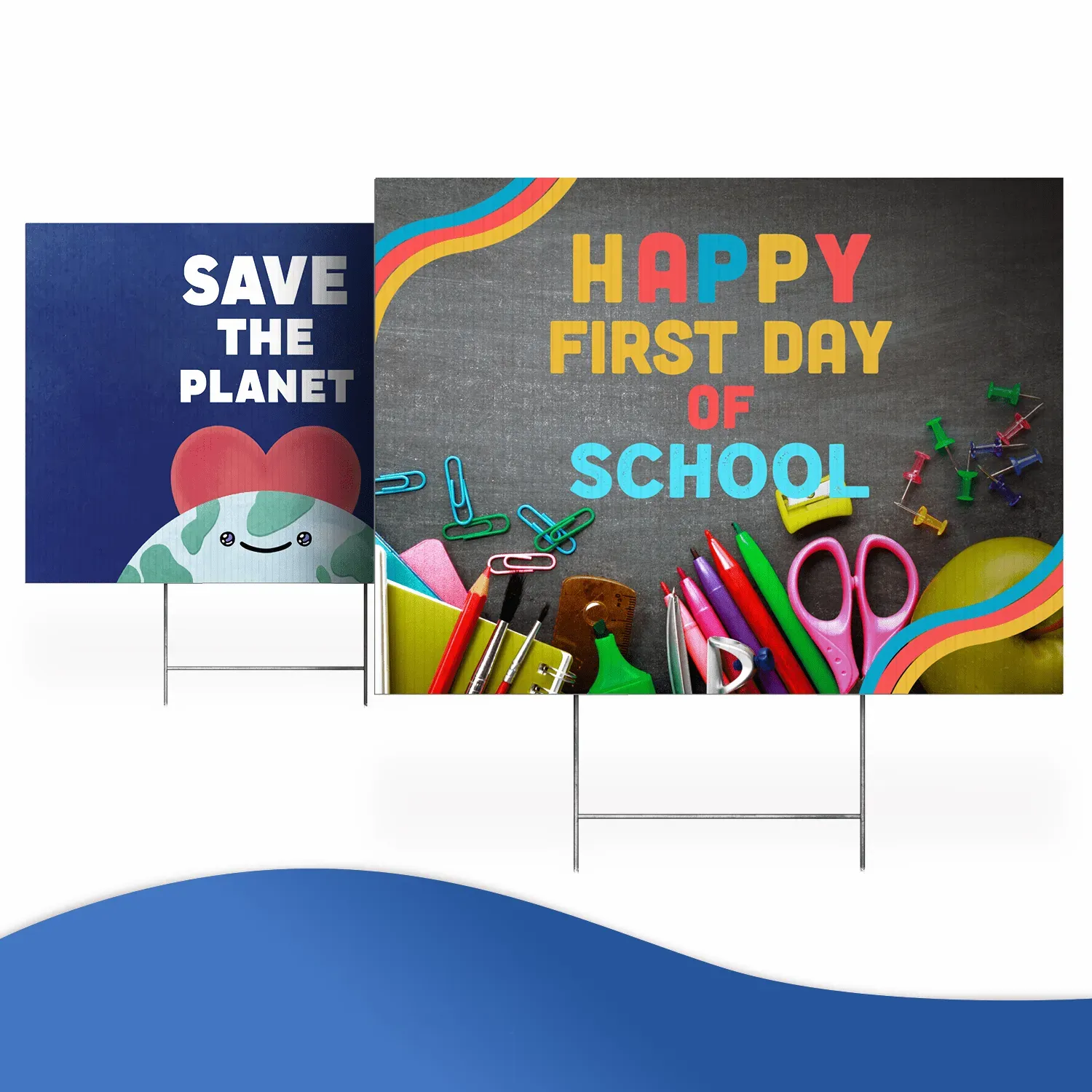 Custom Outdoor Yard Signs Multiple Sizes Real Home