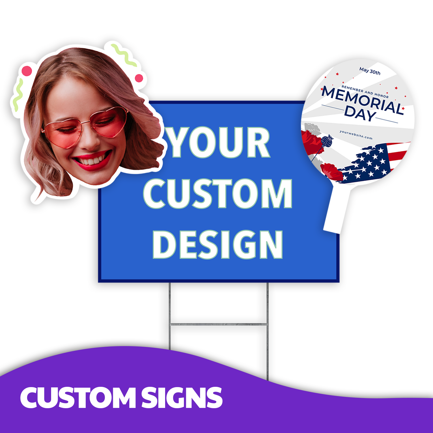 Custom Outdoor Yard Signs Multiple Sizes Real Home