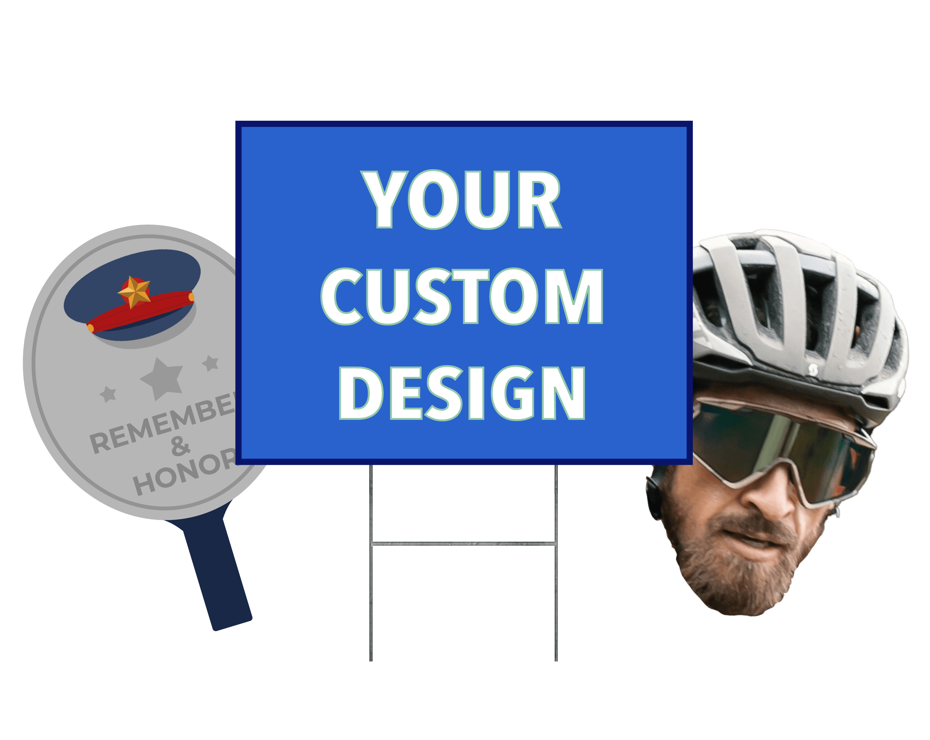 Custom Outdoor Yard Signs Multiple Sizes Custom Signs Sign