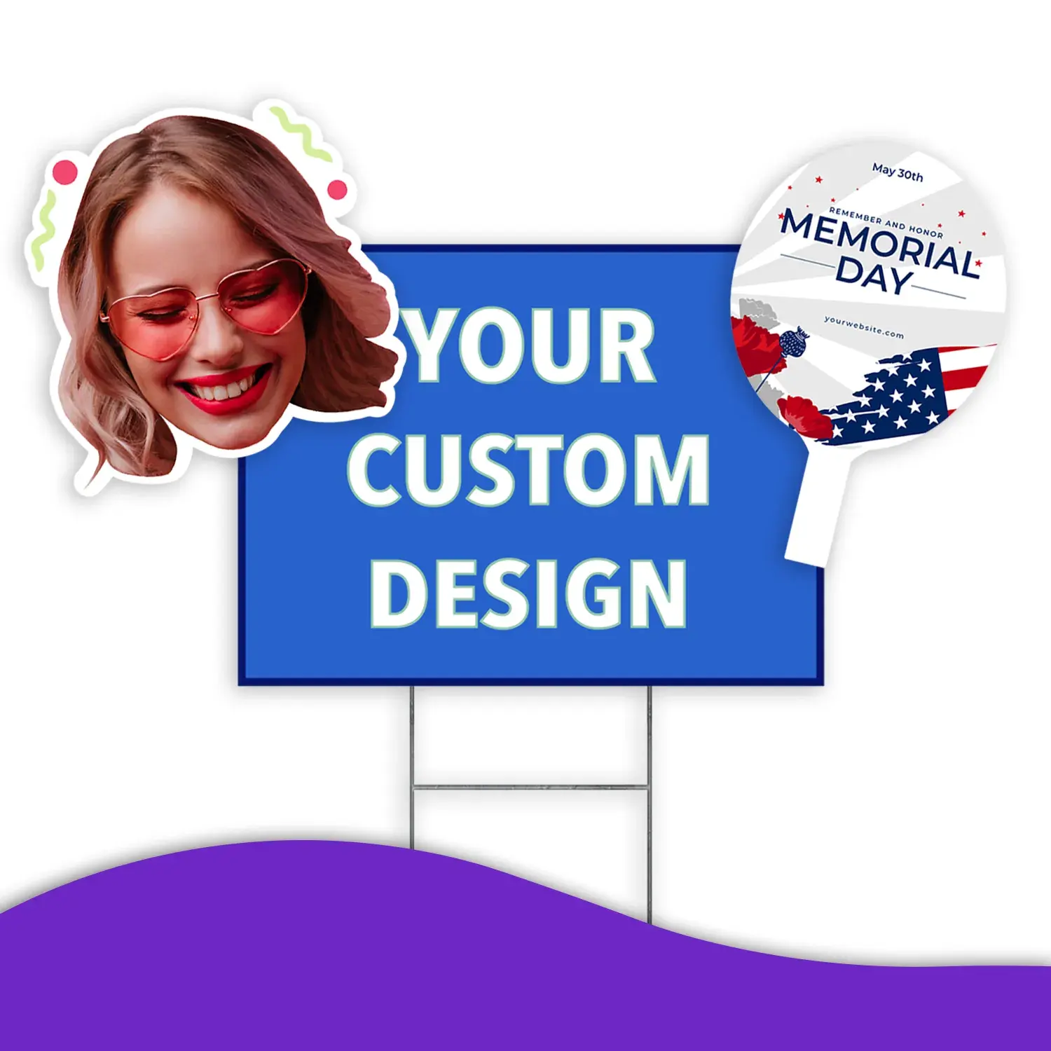 Custom Outdoor Yard Signs Multiple Sizes Real Home