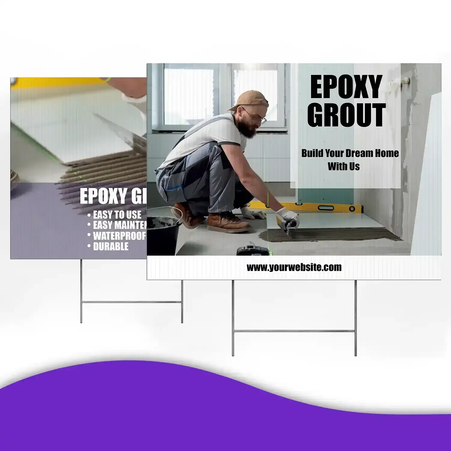 Custom Outdoor Yard Signs Multiple Sizes Real Home