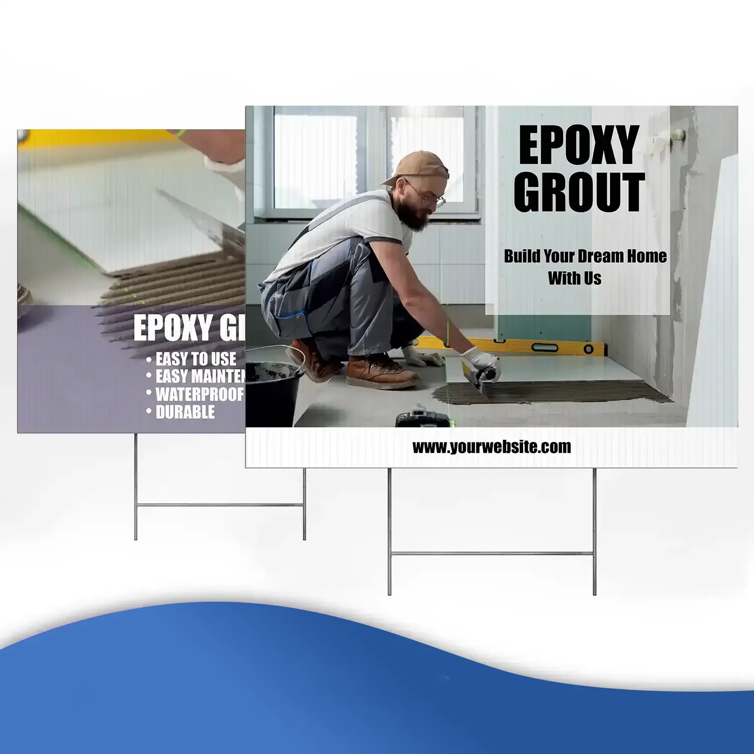 Custom Outdoor Yard Signs Multiple Sizes Real Home