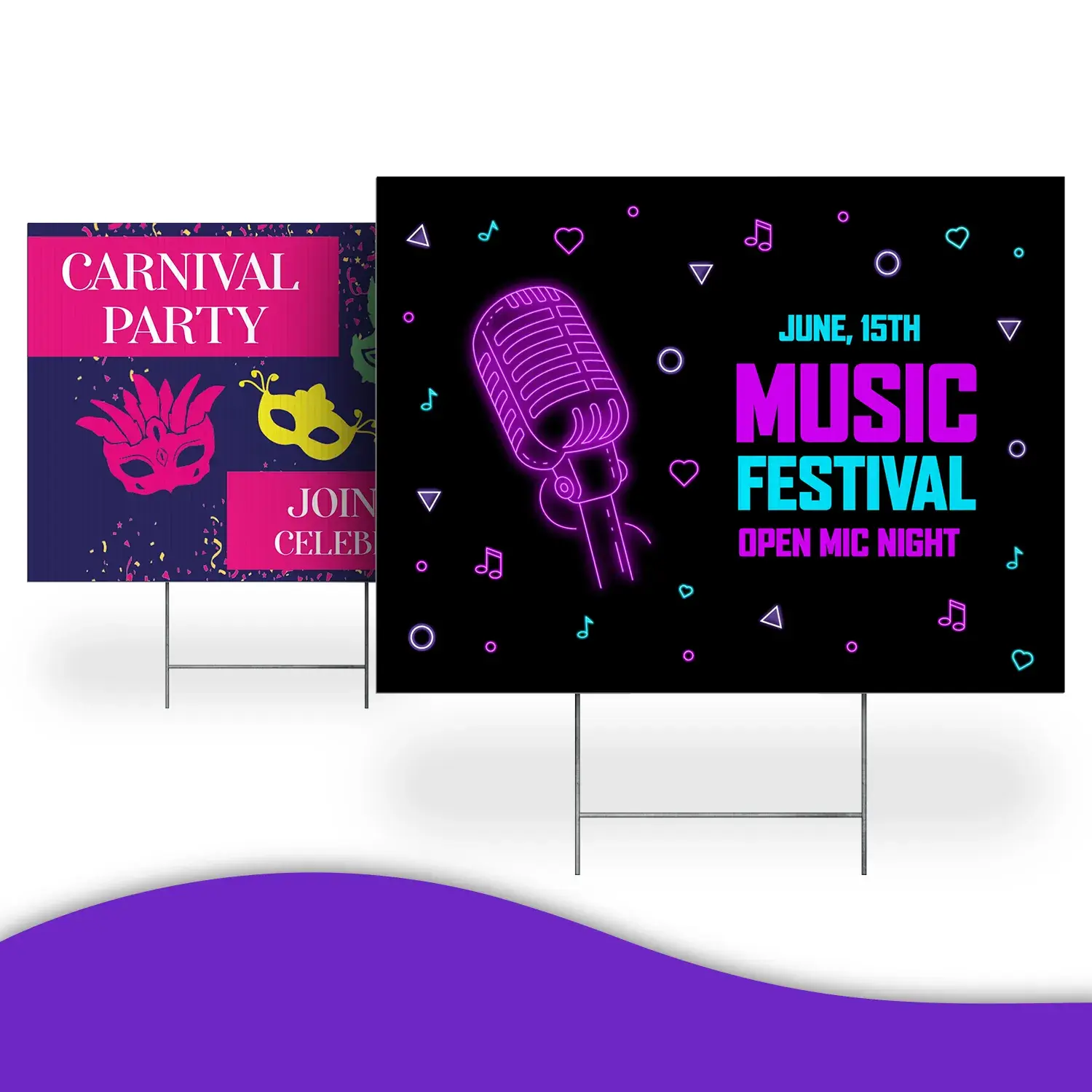 Custom Outdoor Yard Signs Multiple Sizes Real Home