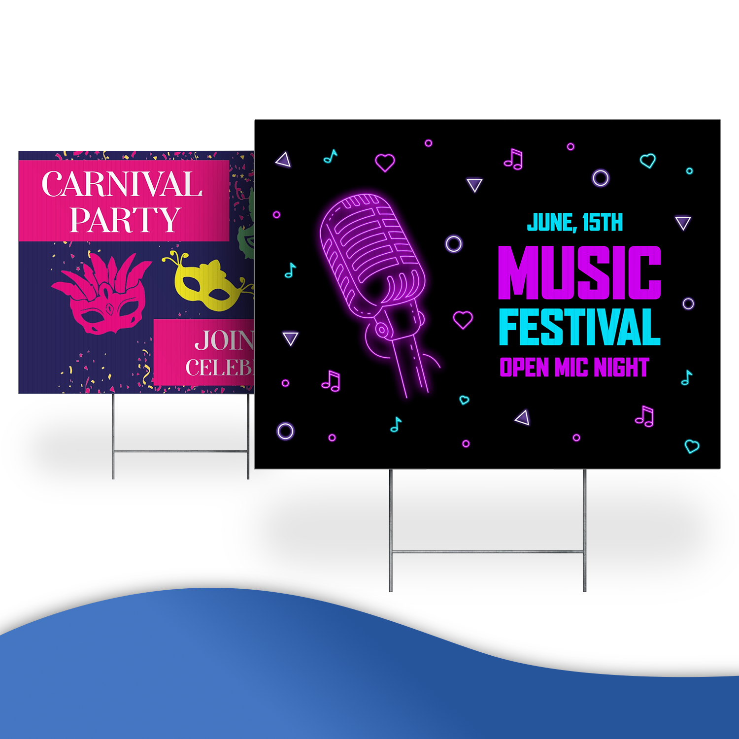 Custom Outdoor Yard Signs Multiple Sizes Real Home