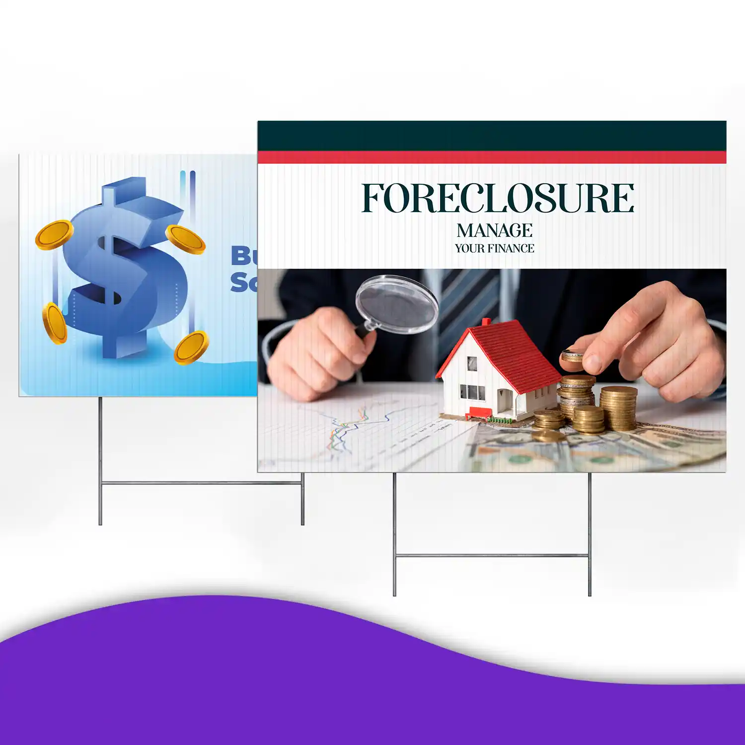 Custom Outdoor Yard Signs Multiple Sizes Real Home