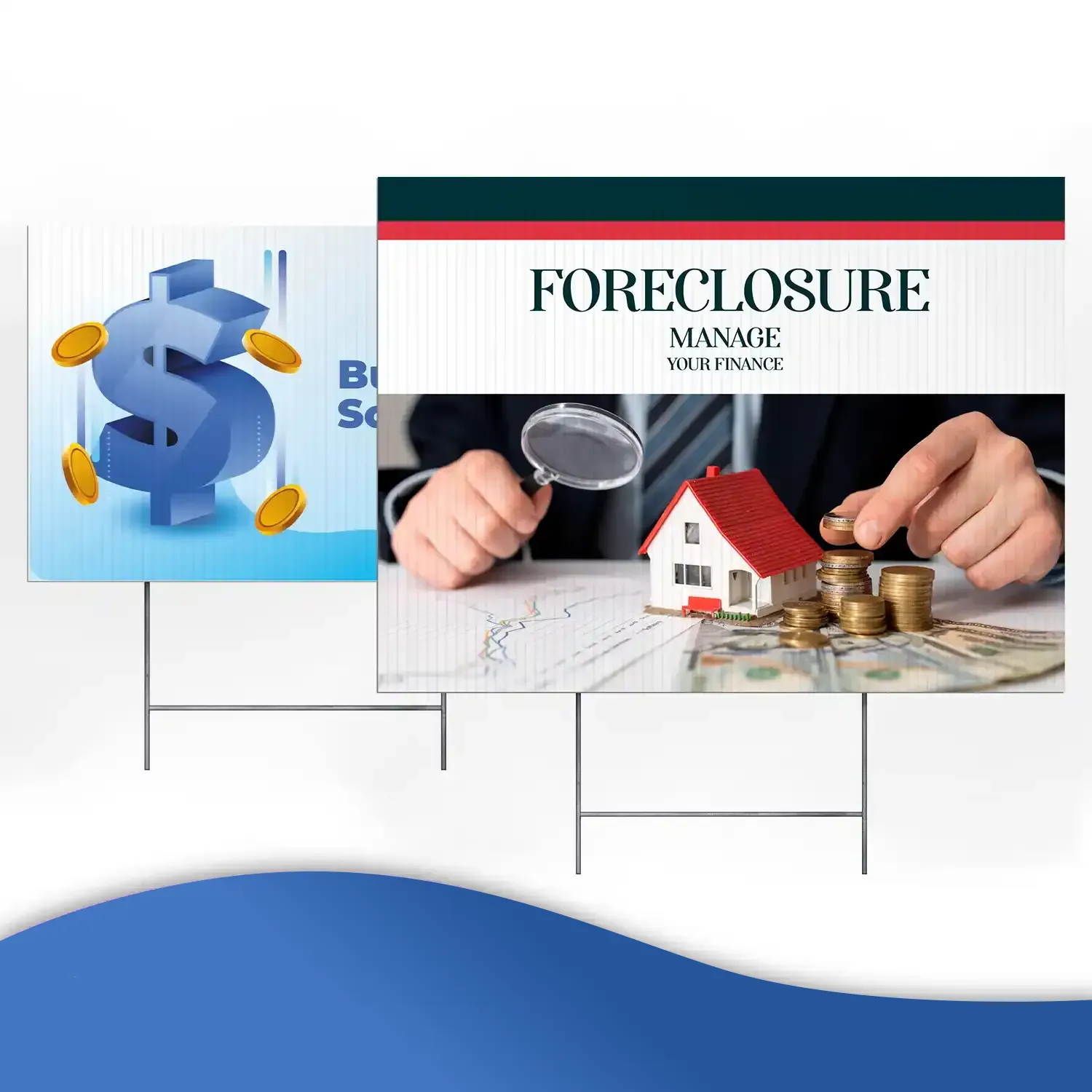 Custom Outdoor Yard Signs Multiple Sizes Real Home