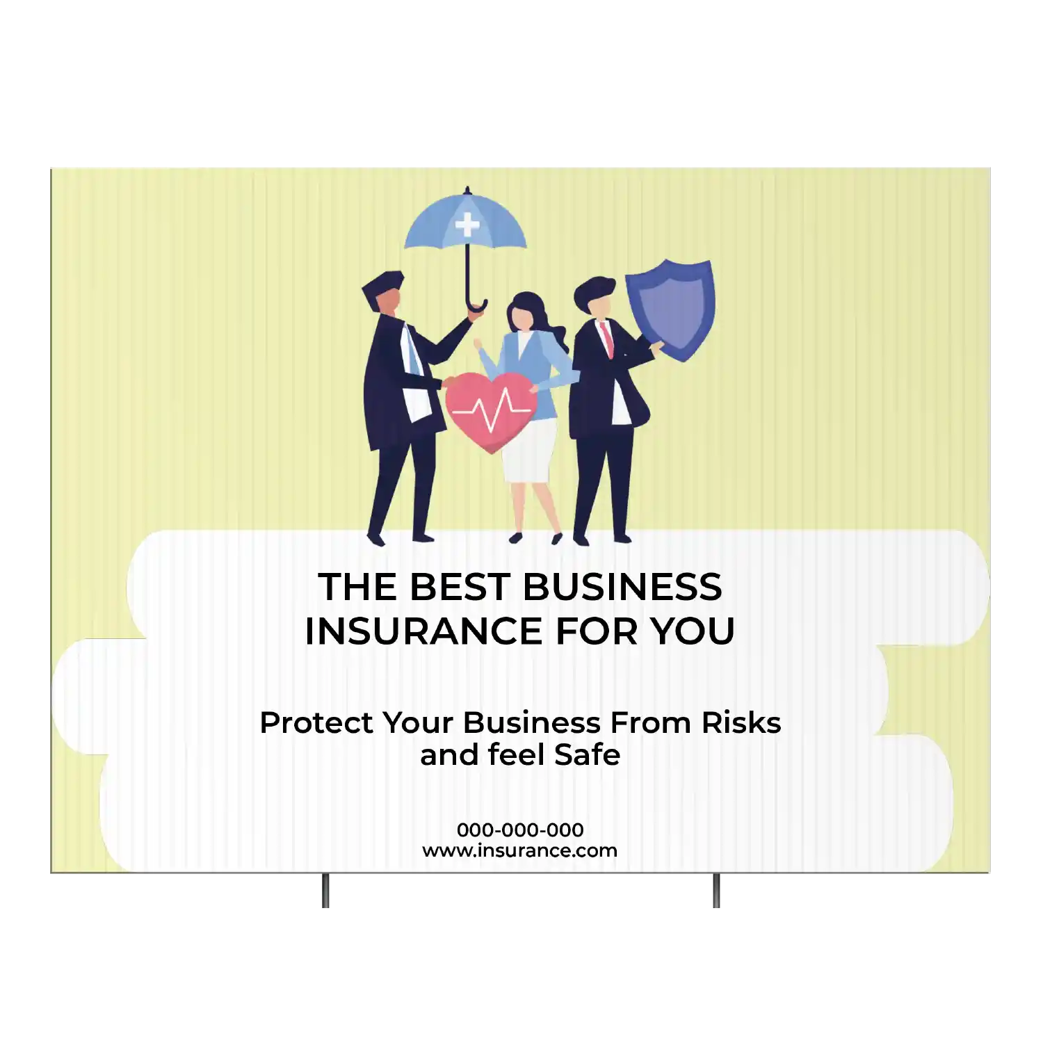 Custom Outdoor Yard Signs Multiple Sizes Finance Sign