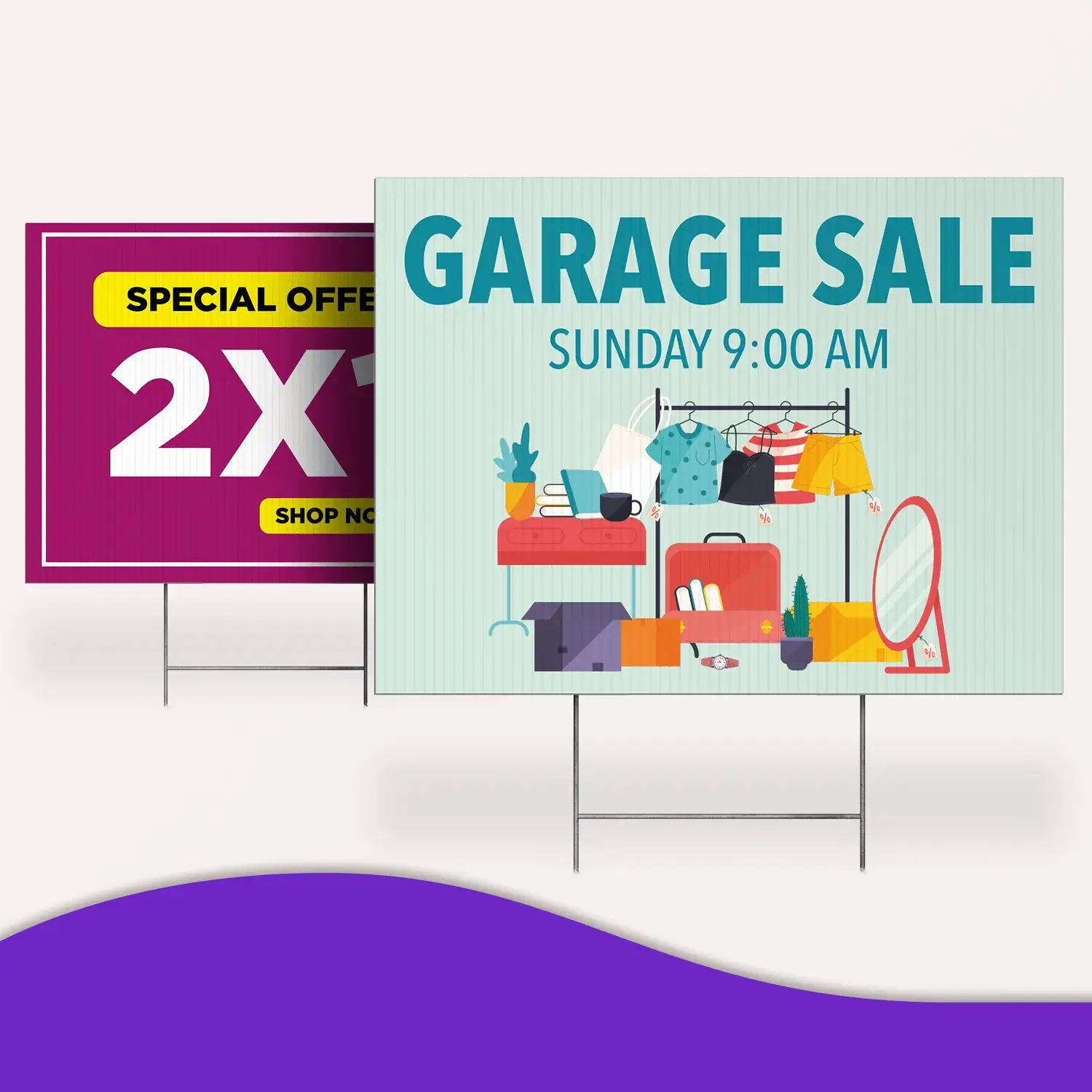 Custom Outdoor Yard Signs Multiple Sizes Real Home