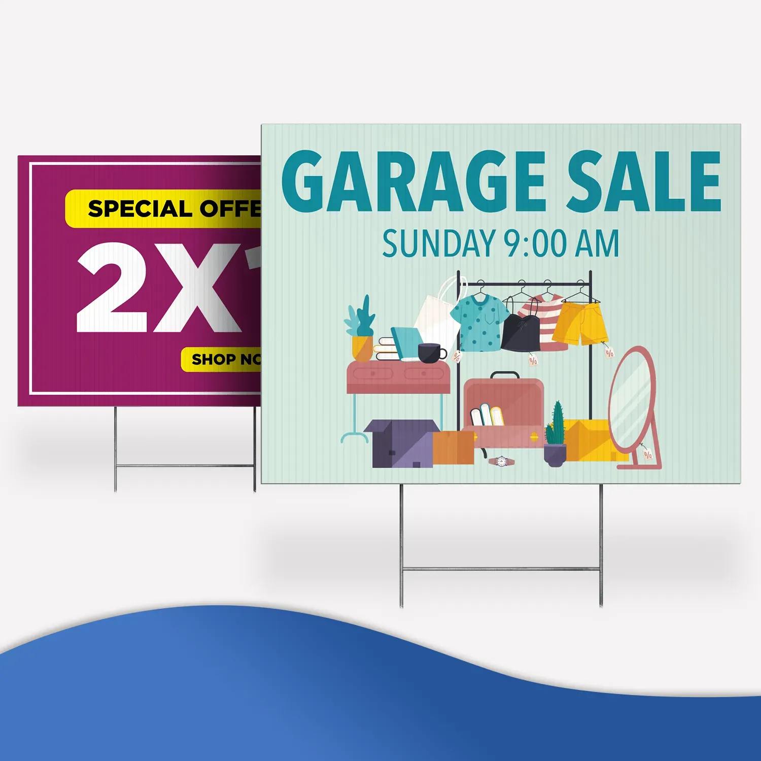 Custom Outdoor Yard Signs Multiple Sizes Real Home