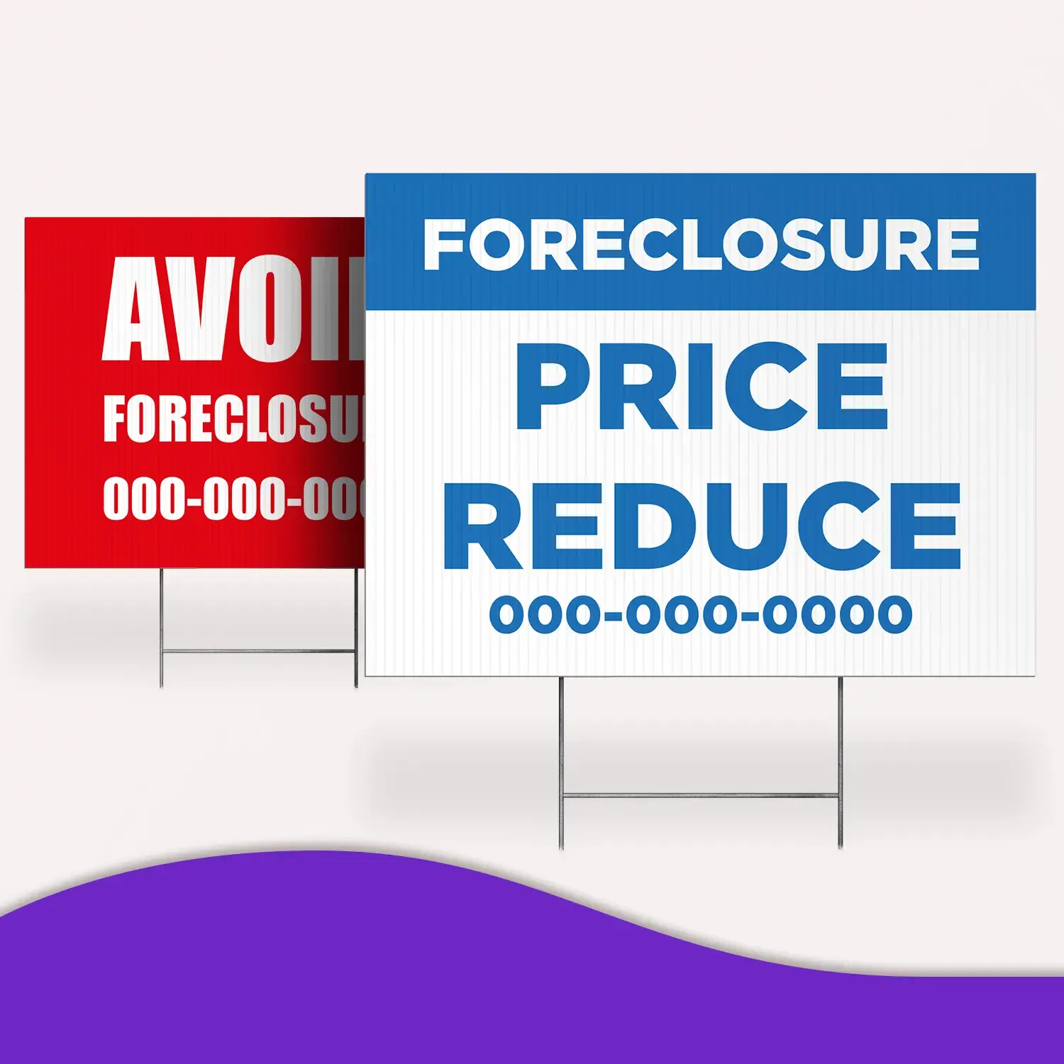 Custom Outdoor Yard Signs Multiple Sizes Real Home