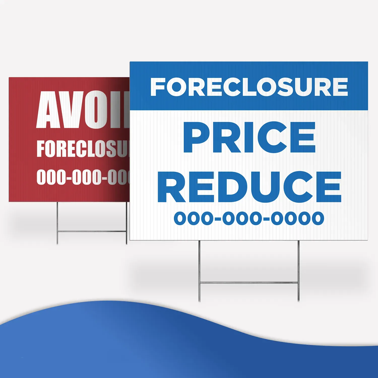 Custom Outdoor Yard Signs Multiple Sizes Real Home