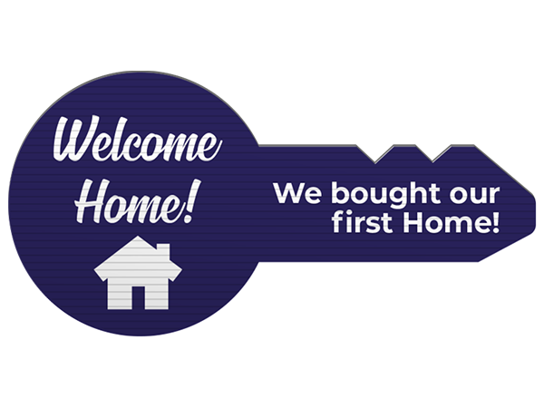 Custom Outdoor Yard Signs Multiple Sizes Giant Keys Sign