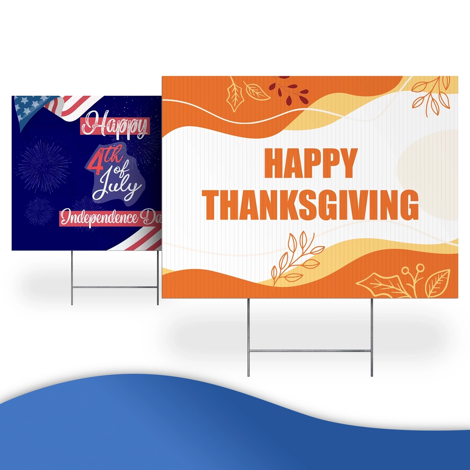 Custom Outdoor Yard Signs Multiple Sizes Real Home