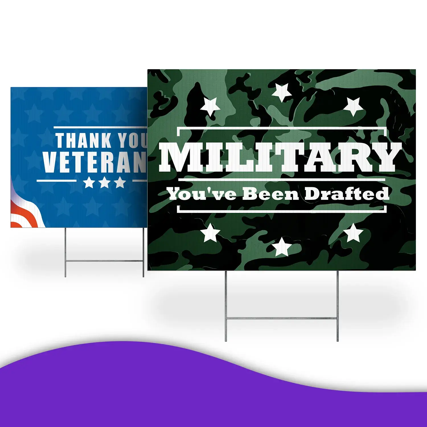 Custom Outdoor Yard Signs Multiple Sizes Real Home