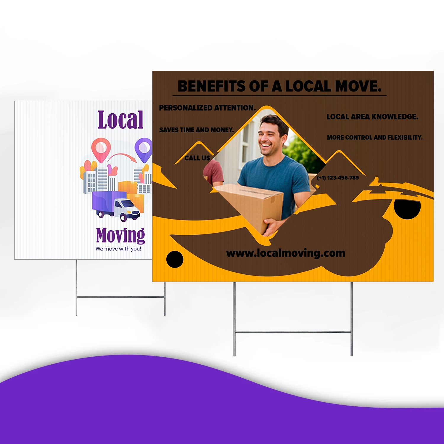 Custom Outdoor Yard Signs Multiple Sizes Real Home