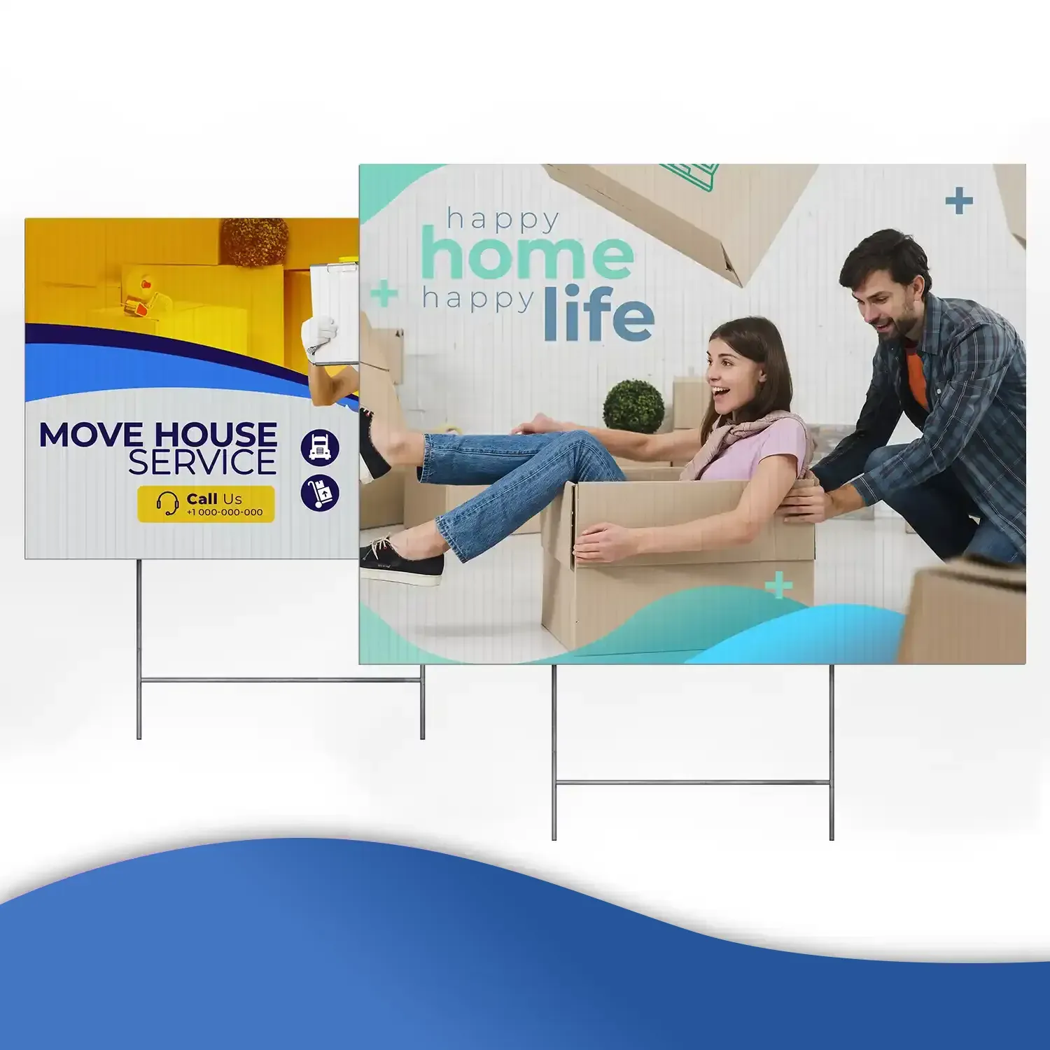 Custom Outdoor Yard Signs Multiple Sizes Real Home