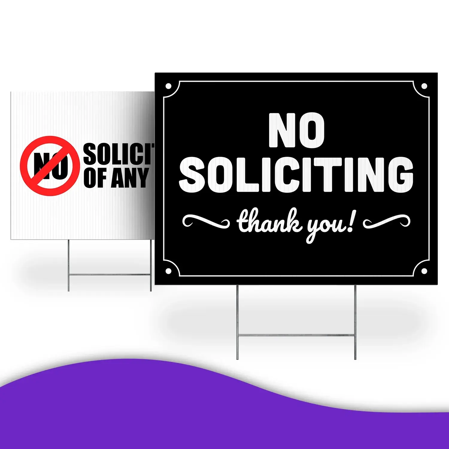 Custom Outdoor Yard Signs Multiple Sizes Real Home