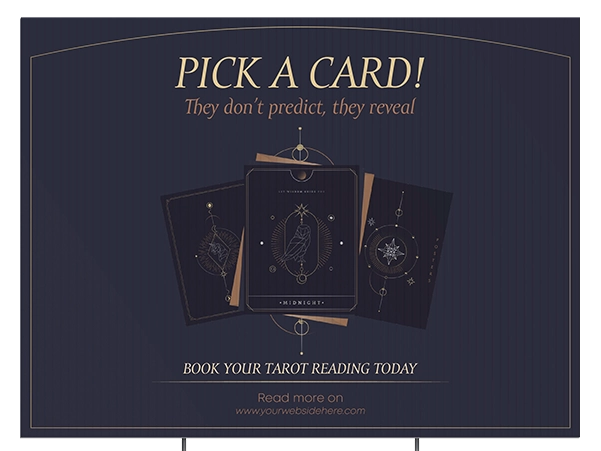 Custom Outdoor Yard Signs Multiple Sizes Psychic Sign