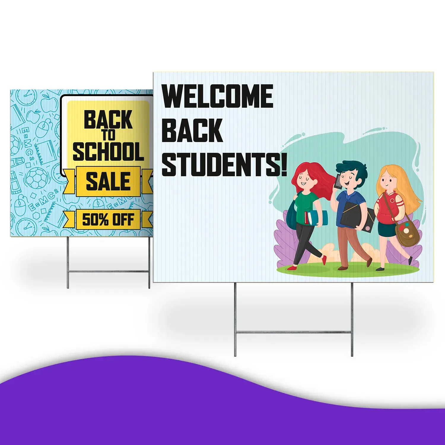 Custom Outdoor Yard Signs Multiple Sizes Real Home