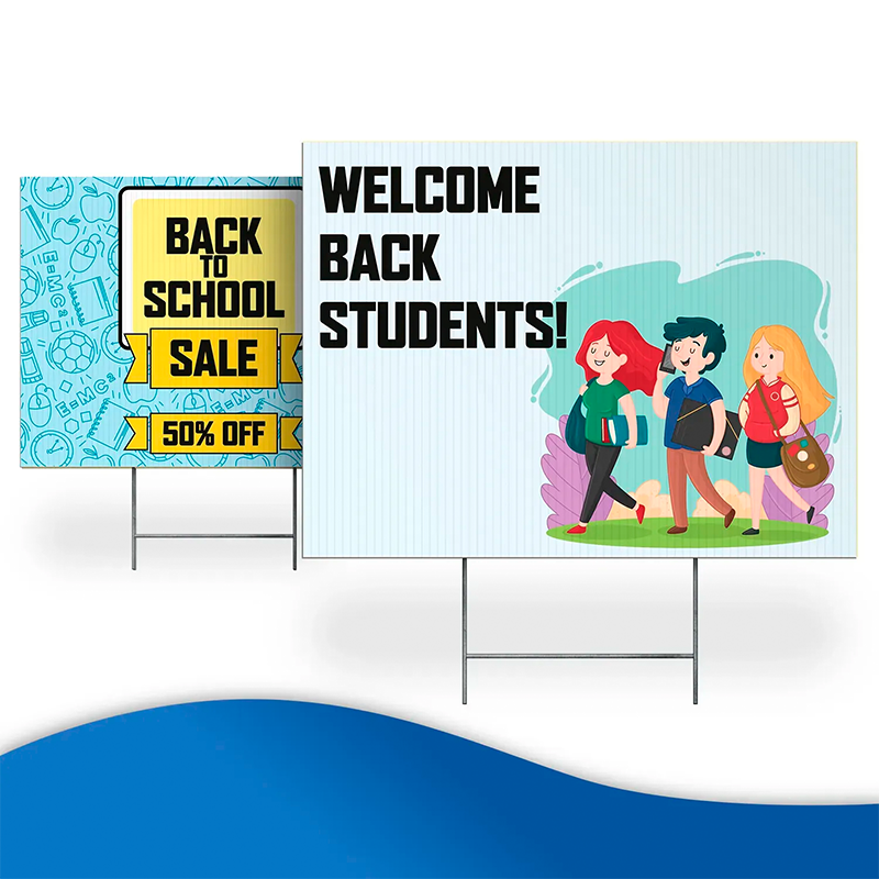 Custom Outdoor Yard Signs Multiple Sizes Real Home