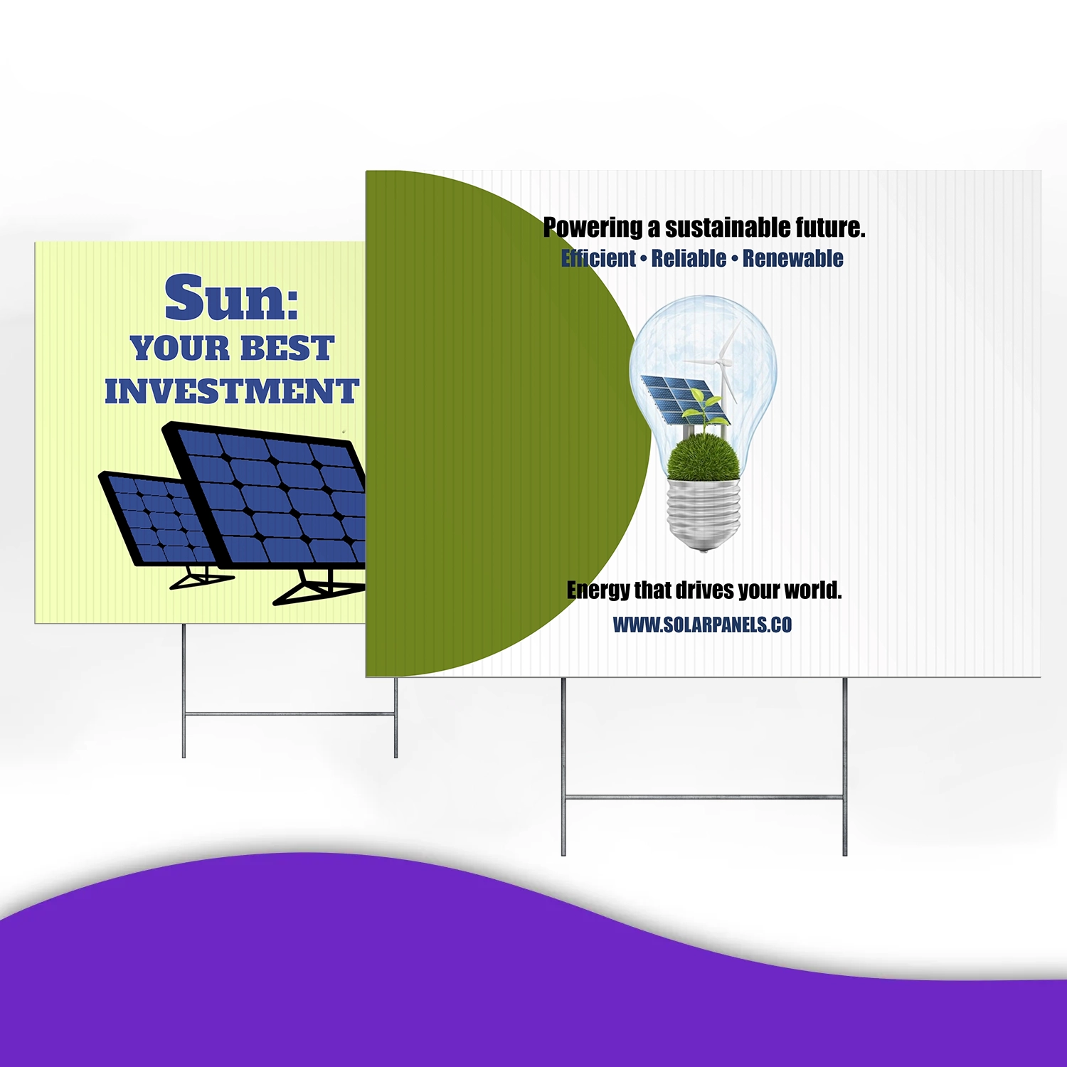 Custom Outdoor Yard Signs Multiple Sizes Real Home