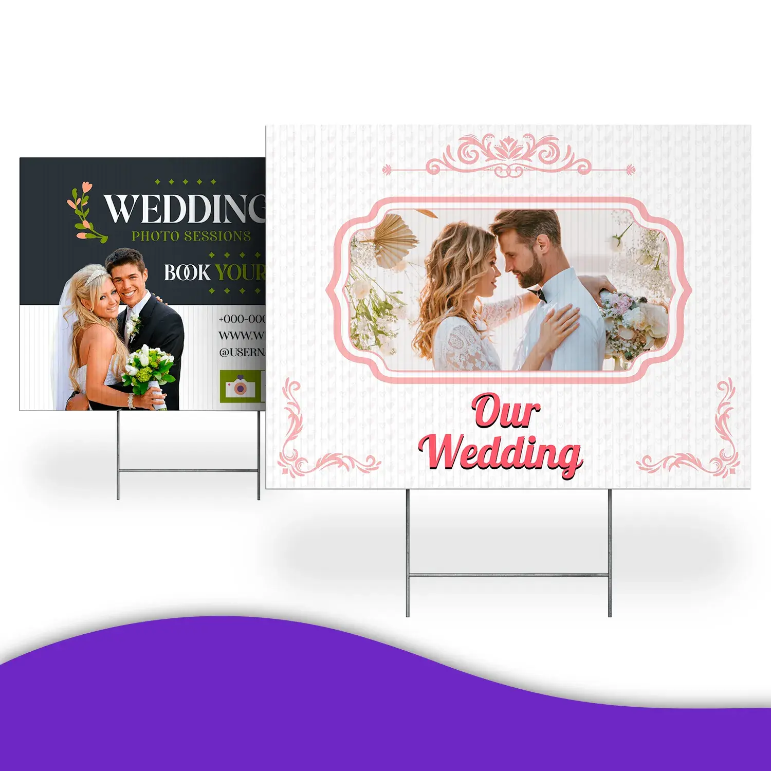 Custom Outdoor Yard Signs Multiple Sizes Real Home