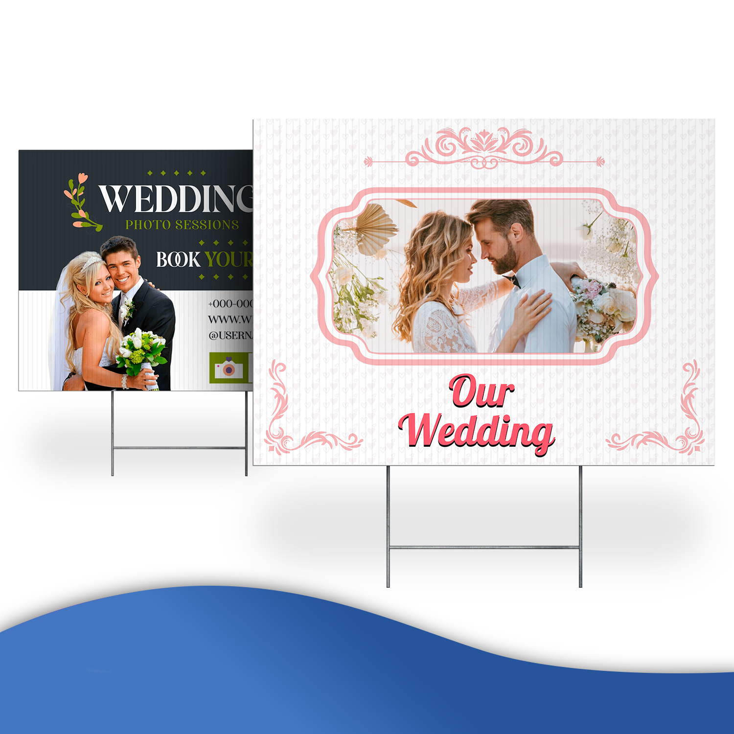 Custom Outdoor Yard Signs Multiple Sizes Real Home