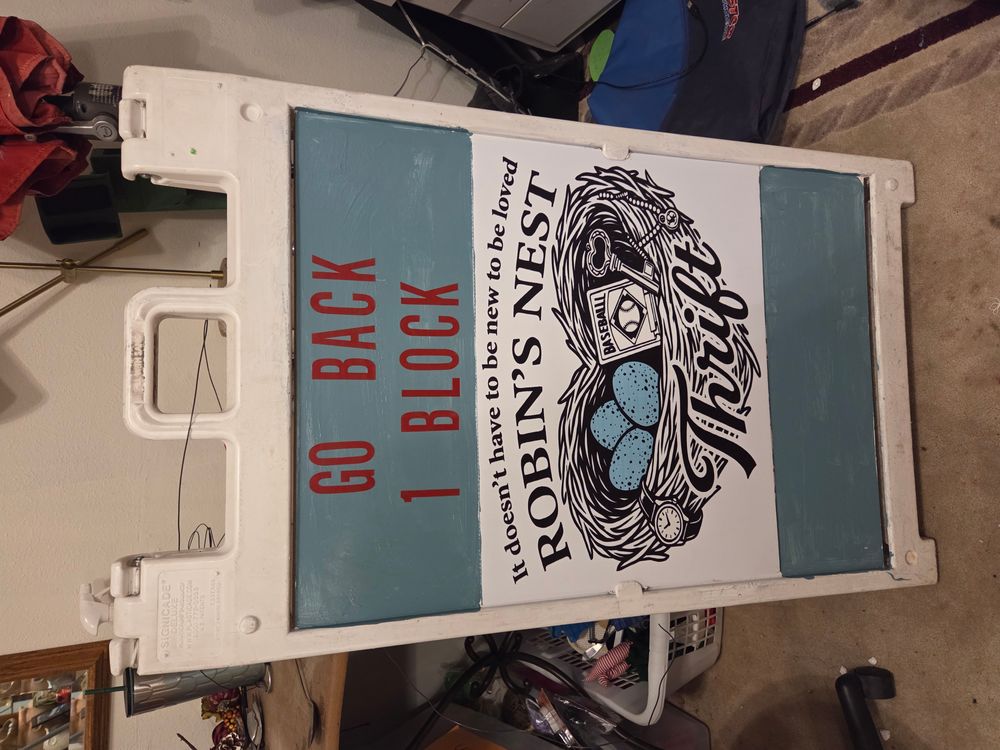 customer photos of yard sign plus
