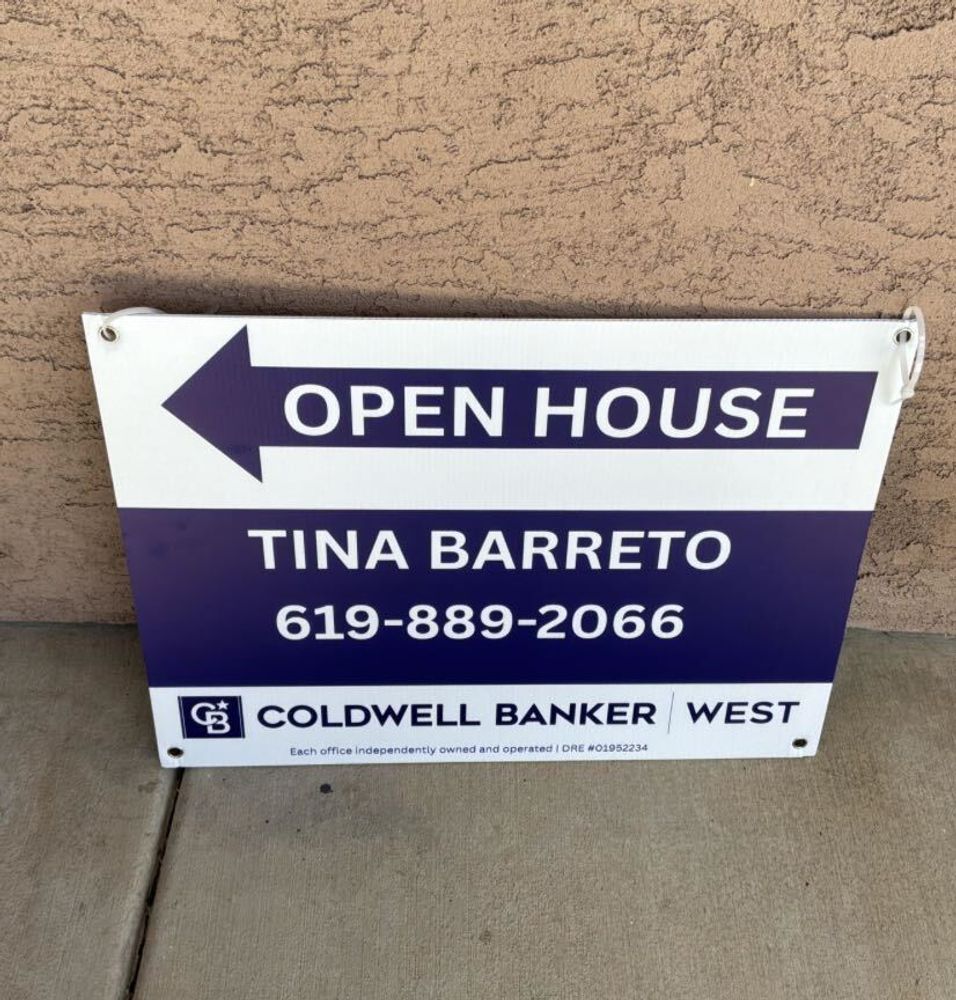 customer photos of yard sign plus