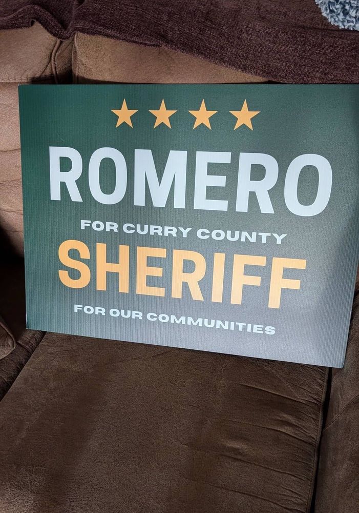 customer photos of yard sign plus