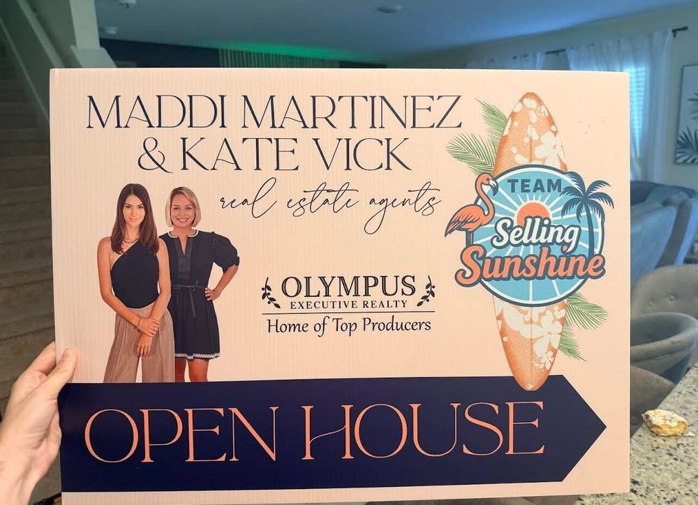 customer photos of yard sign plus