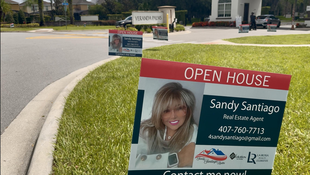 customer photos of yard sign plus