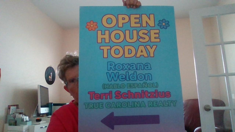 customer photos of yard sign plus