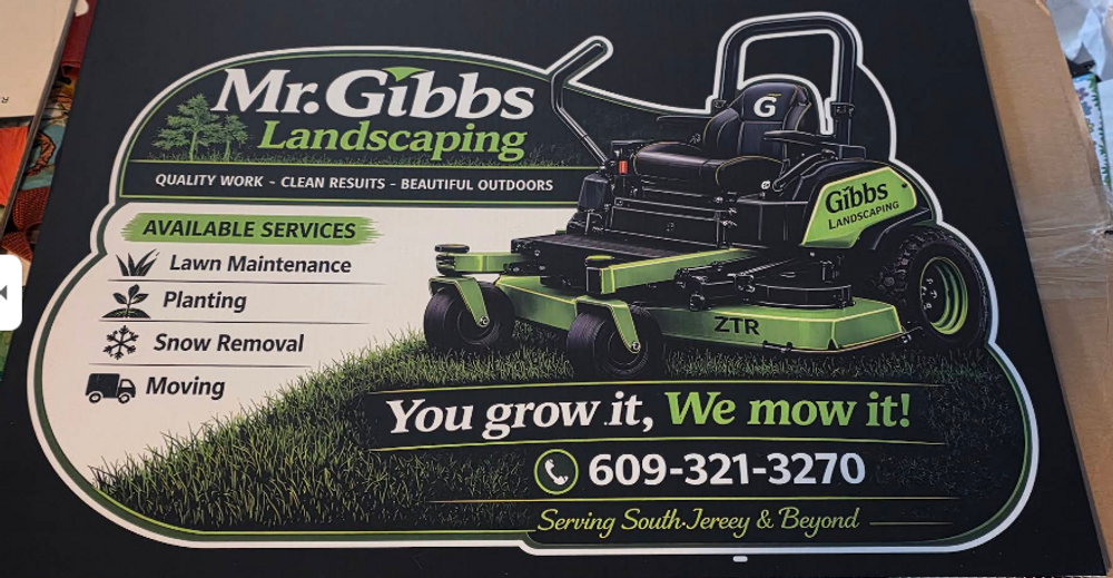 customer photos of yard sign plus