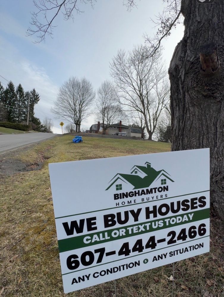 customer photos of yard sign plus
