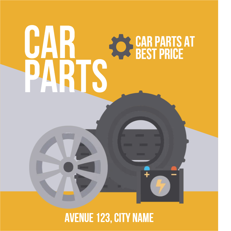 Custom Outdoor Yard Signs Multiple Sizes Car Parts