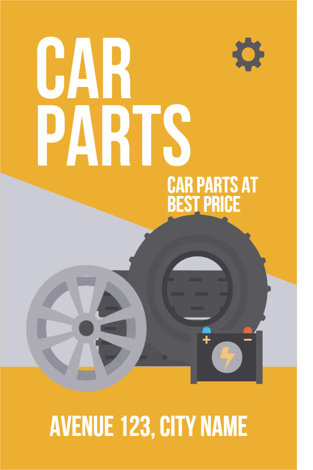 Custom Outdoor Yard Signs Multiple Sizes Car Parts