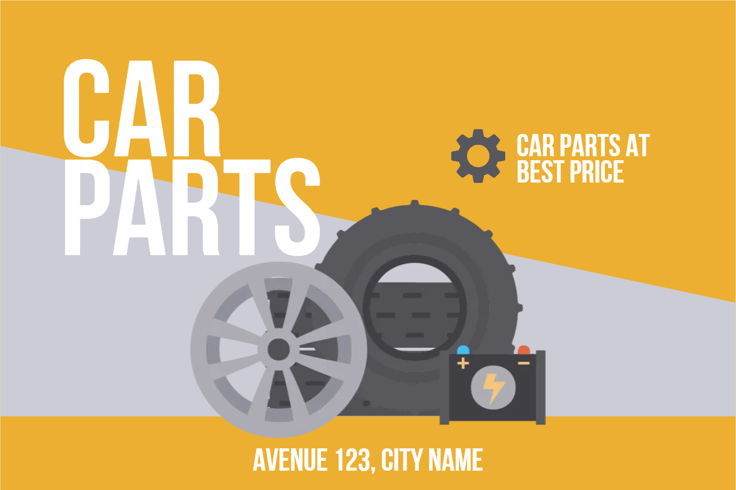 Custom Outdoor Yard Signs Multiple Sizes Car Parts