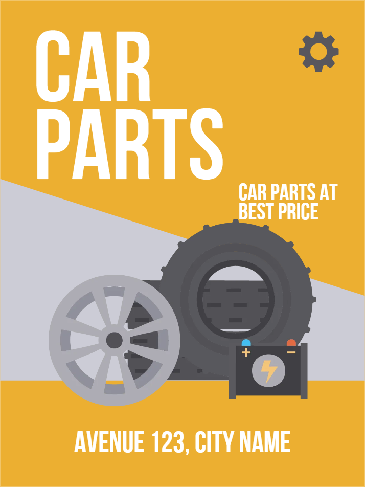 Custom Outdoor Yard Signs Multiple Sizes Car Parts