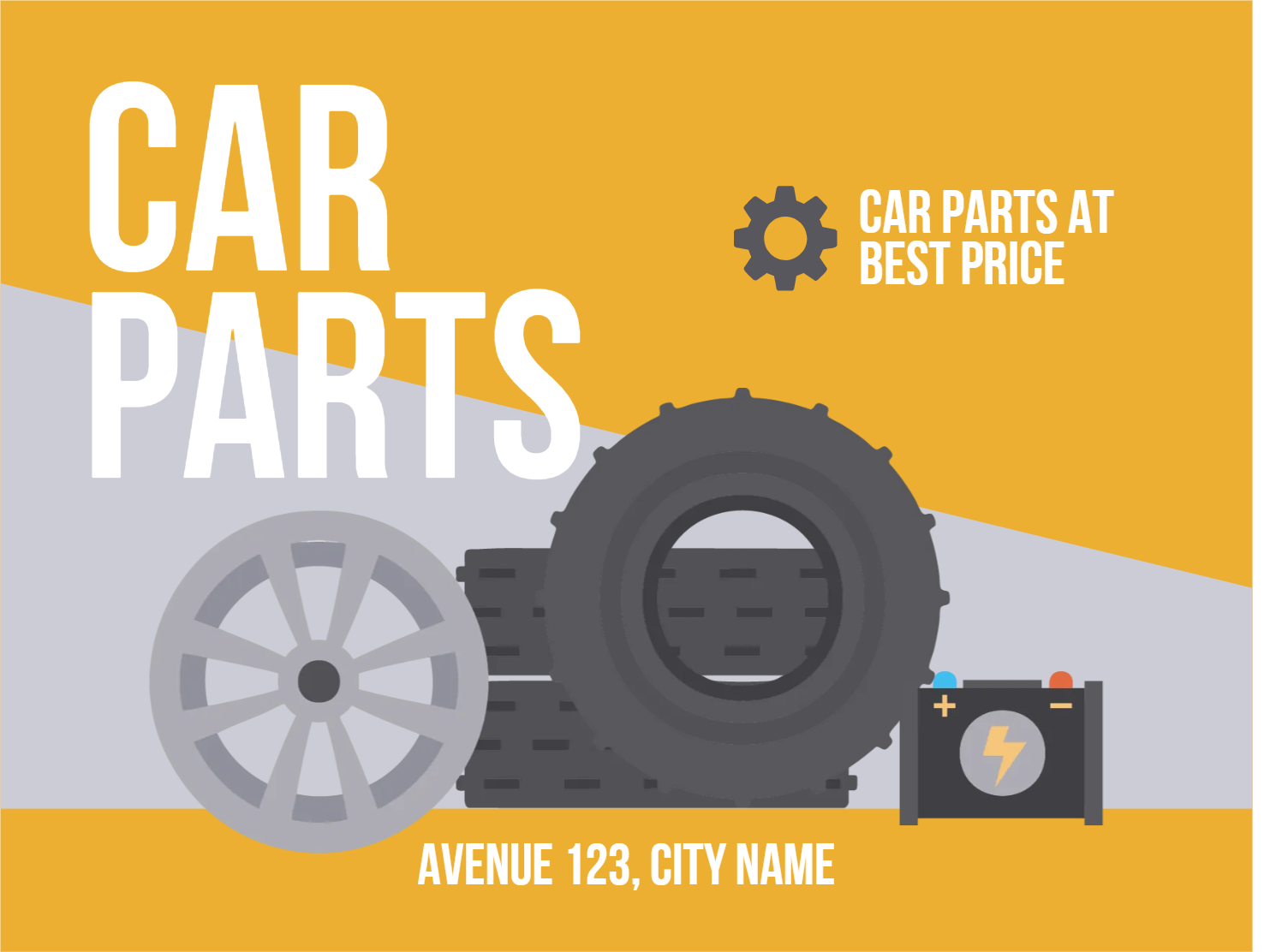 Custom Outdoor Yard Signs Multiple Sizes Car Parts