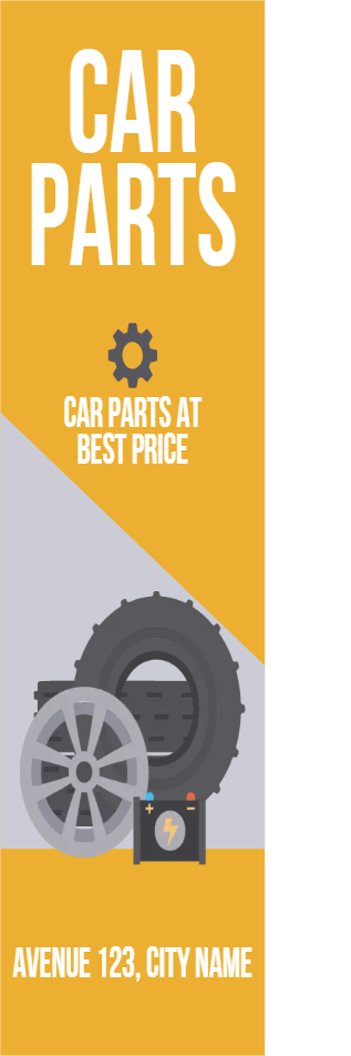 Custom Outdoor Yard Signs Multiple Sizes Car Parts