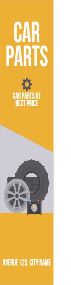 Custom Outdoor Yard Signs Multiple Sizes Car Parts