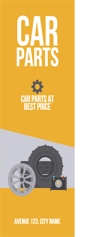 Custom Outdoor Yard Signs Multiple Sizes Car Parts