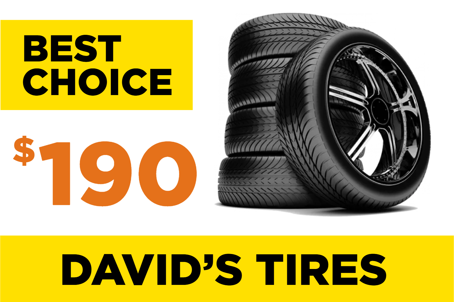 Custom Outdoor Yard Signs Multiple Sizes Best Tires